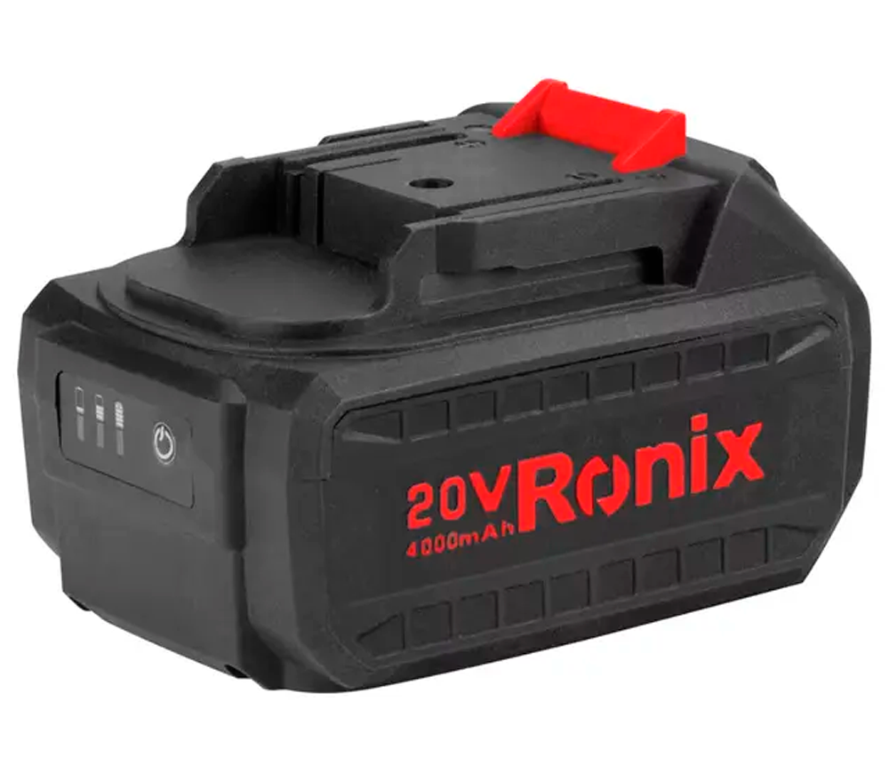 Аккумулятор RONIX 8691 Слайдер 20В 4Ач photo 2