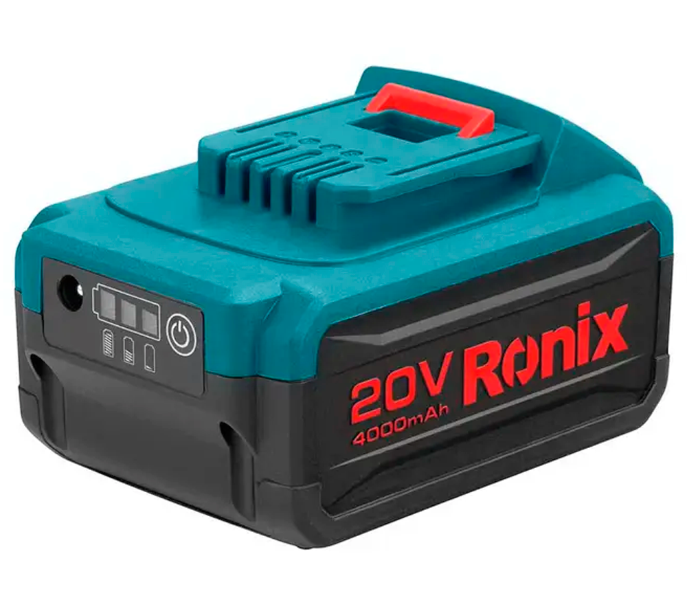 Аккумулятор RONIX 8991 Слайдер 20В 4Ач photo 1