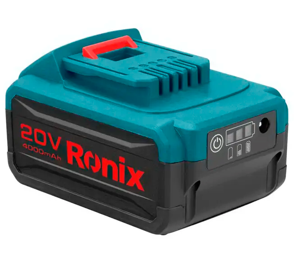 Аккумулятор RONIX 8991 Слайдер 20В 4Ач photo 6