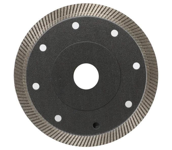 Disc de tăiat cu diamant TAQT TQBT125 125mm Turbo Ceramică/Porțelan/Marmură-2