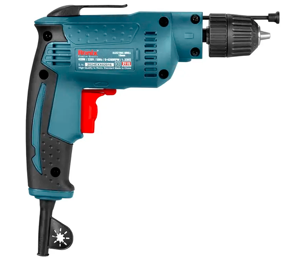 Mașină de găurit cu percutie RONIX 2115 400w photo 4
