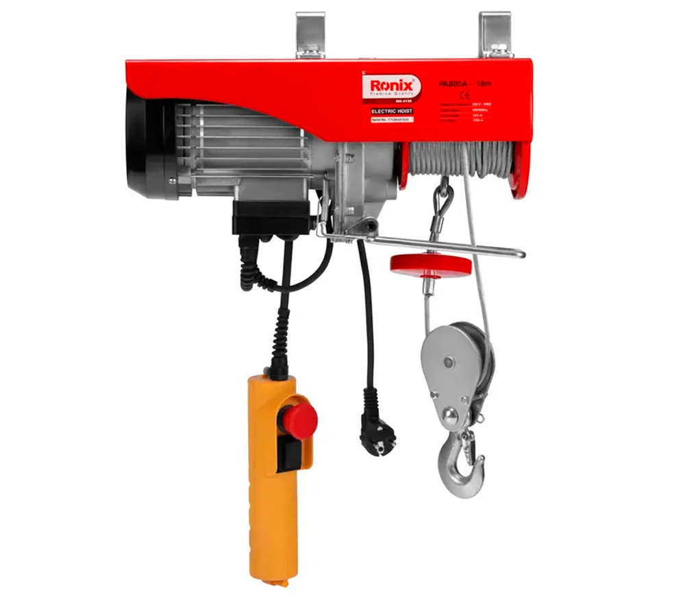 Troliu electric RONIX RH-4135 800kg 18m photo 1