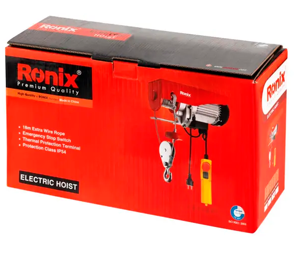 Troliu electric RONIX RH-4133 500kg 18m photo 1