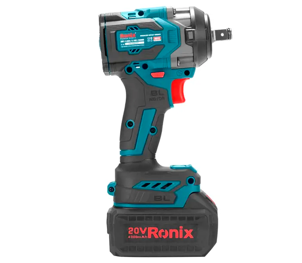 Mașină de înșurubat cu impact cu acumulator RONIX 8655 20V 4Ah 500Nm photo 9