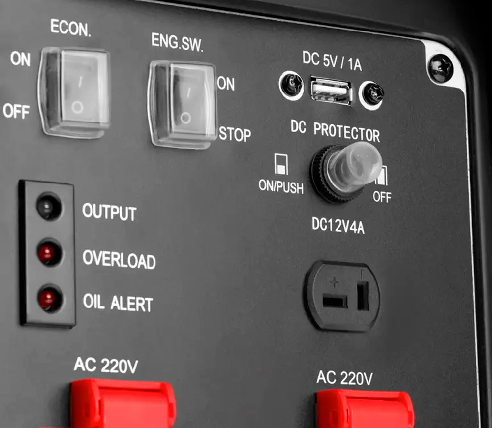 Электрогенератор RONIX RH-4793 2.2квт Бензин Инвертор-8