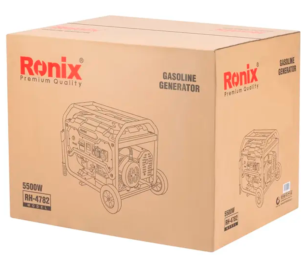 Электрогенератор RONIX RH-4782 5.5квт Бензин AVR photo 1