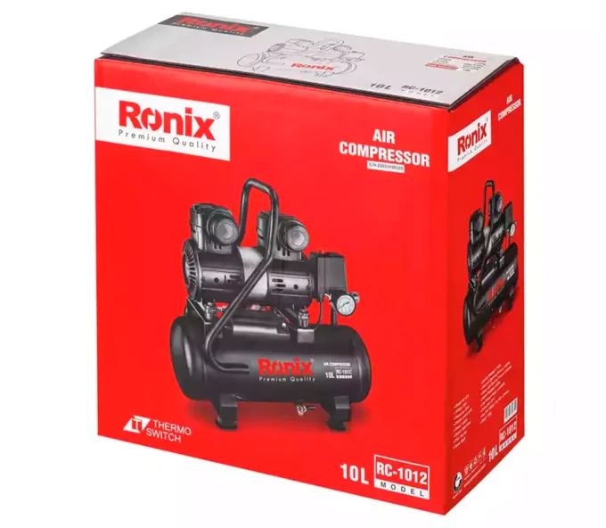 Compresor fără ulei RONIX RC-1012 80l/min 10L-10