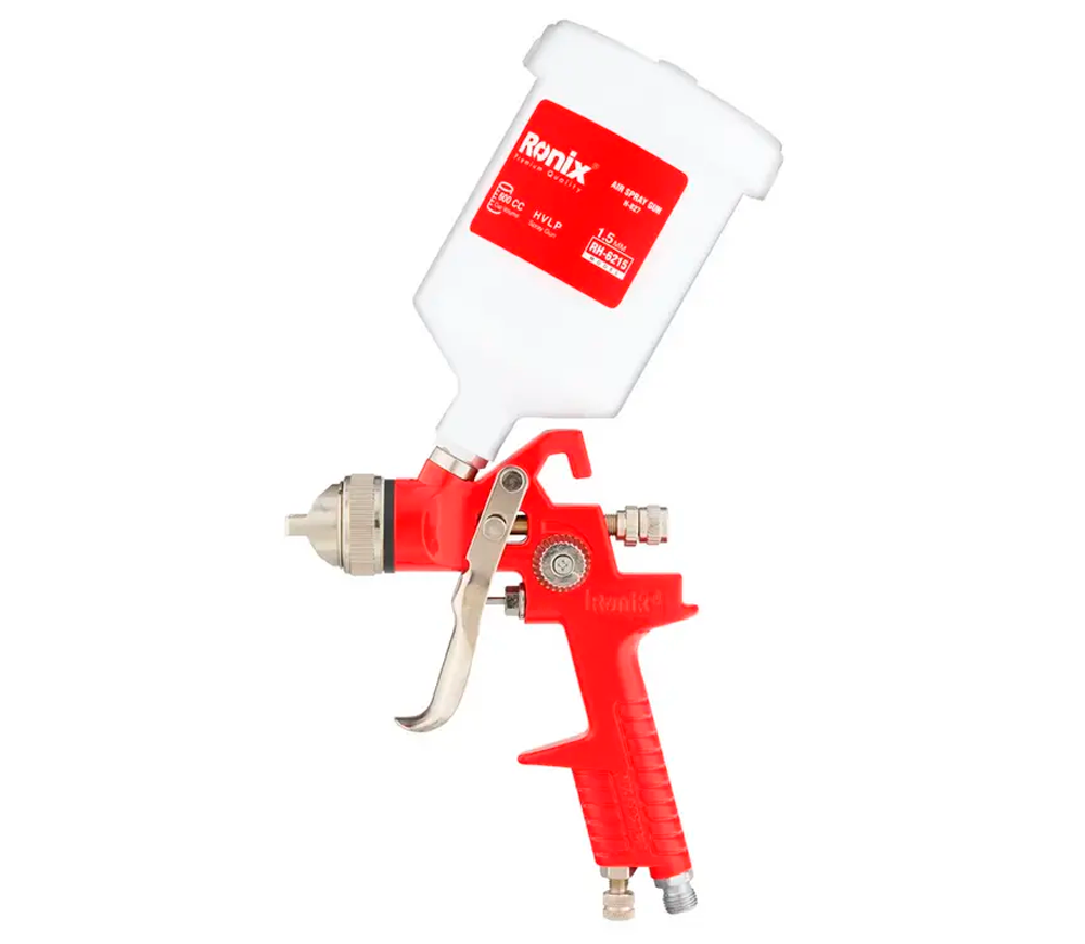 Pulverizator pneumatic RONIX RH-6215 1.5mm 0.6L 3.5bar photo 0