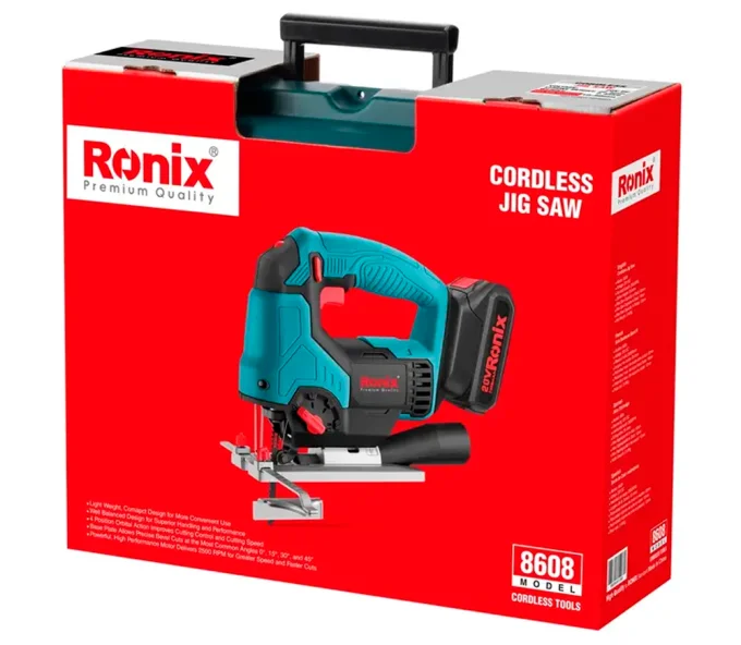 Лобзик аккумуляторный RONIX 8608 20В 2Ач-13