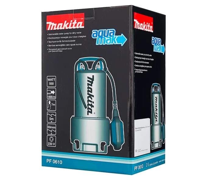 Pompă de drenaj MAKITA PF0610 550w 10800l/h-6
