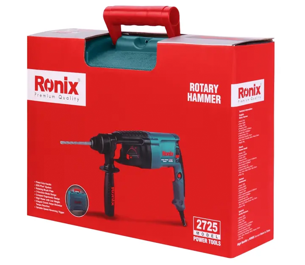 Перфоратор RONIX 2725 850вт SDS-Plus photo 6