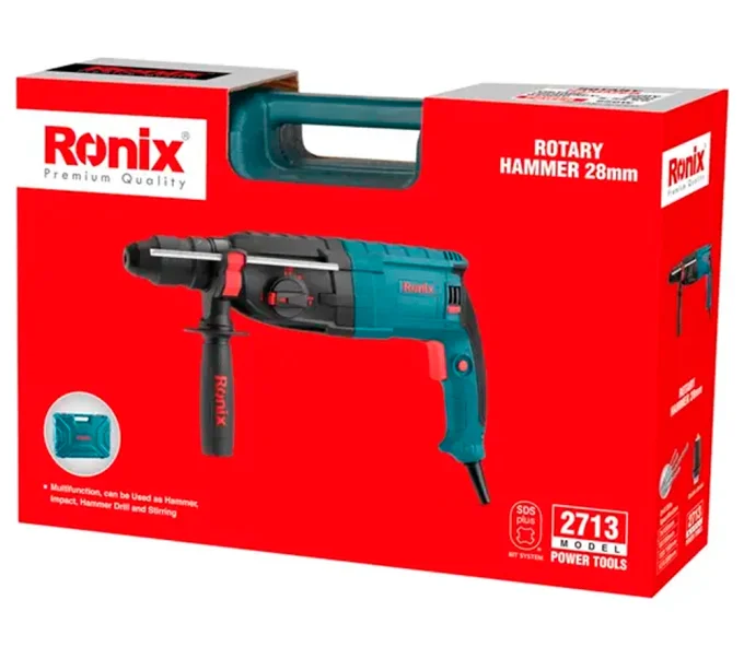 Перфоратор RONIX 2713 850вт SDS-Plus/Быстрозажимной-11