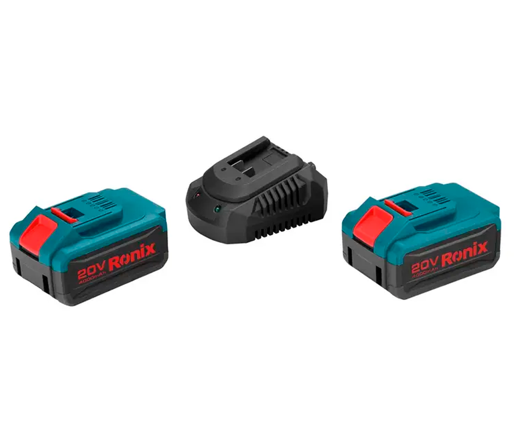 Ciocan rotopercutor cu acumulator RONIX 8910K 2.2J 20V 4Ah photo 5