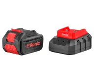 Цепная пила аккумуляторная RONIX 8651 254мм 20В 4Ач-9