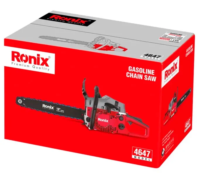 Fierăstrău cu lanț pe benzină RONIX 4647 450mm 49.3cm3-8