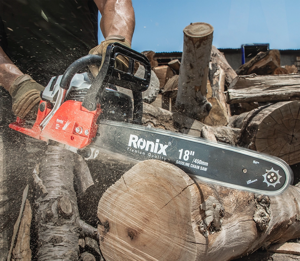 Fierăstrău cu lanț pe benzină RONIX 4647 450mm 49.3cm3 photo 8