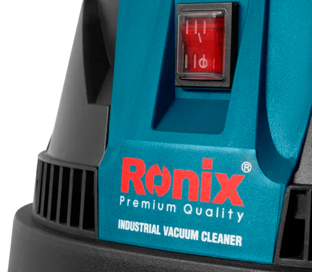 Aspirator industrial RONIX 1241 1400w 200mbar 40L photo 1
