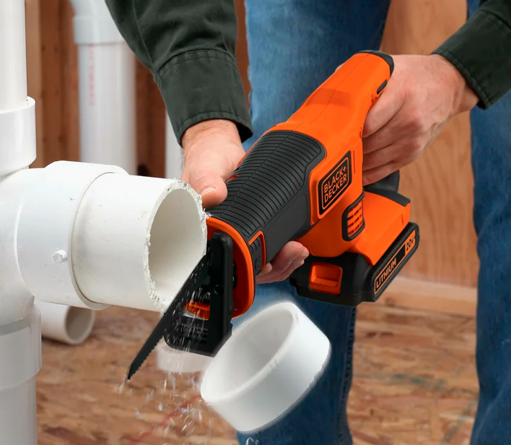 Сабельная пила аккумуляторная BLACK&DECKER BDCR18M1 18В 4Ач photo 2