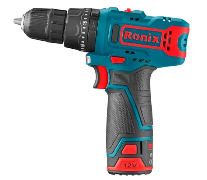 Шуруповёрт аккумуляторный RONIX 8101K 12В 2Ач-1