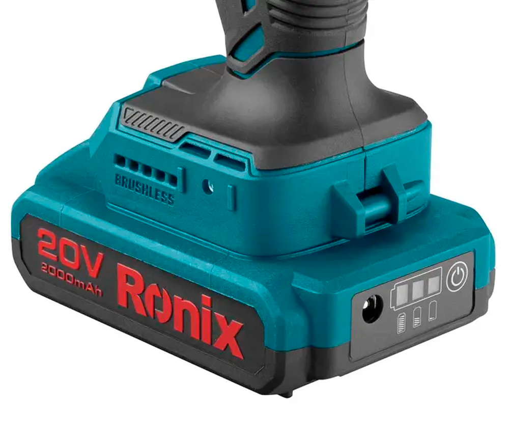 Mașină de înșurubat cu acumulator RONIX 8900K 20V 2Ah photo 9