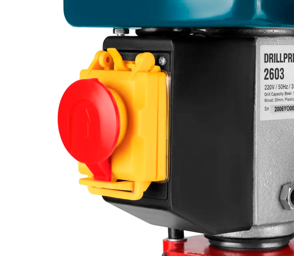 Maşină de găurit cu coloană și masă RONIX 2603 350w photo 2