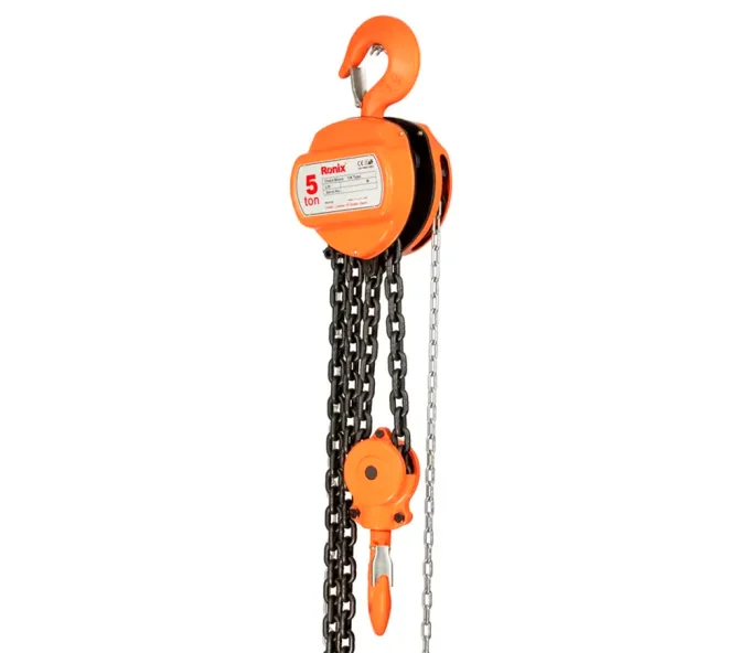 Macara manuală cu lanț RONIX RH-4106 5000kg 3m-3