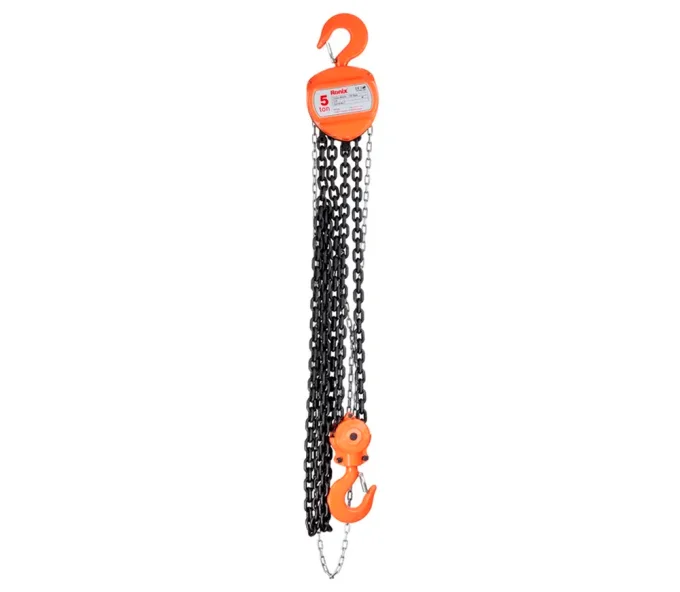 Macara manuală cu lanț RONIX RH-4106 5000kg 3m-1