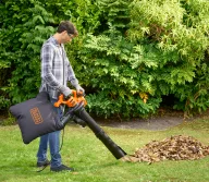 Воздуходувка электрическая BLACK&DECKER BEBLV260 2600вт 11700л/мин-9