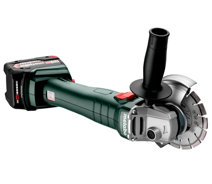 Угловая шлифмашина аккумуляторная (без АКБ) METABO W 18 L 9-125 125мм 18В-3