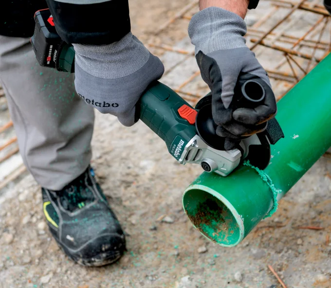 Угловая шлифмашина аккумуляторная (без АКБ) METABO W 18 L 9-125 125мм 18В-5