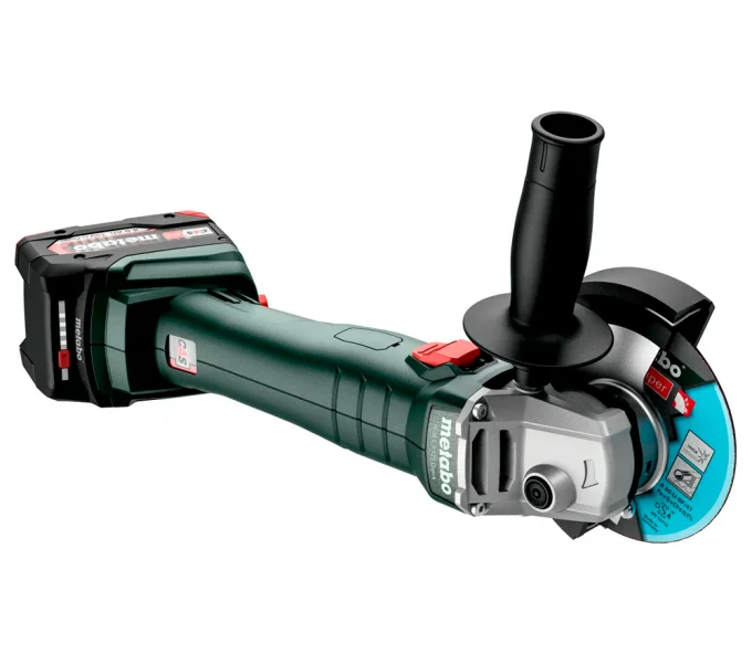 Угловая шлифмашина аккумуляторная (без АКБ) METABO W 18 L 9-125 Quick 125мм 18В-2