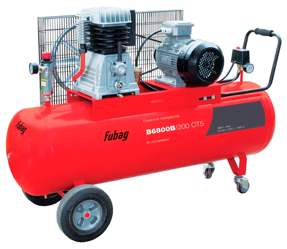 Compresor FUBAG B6800B/200CT5 690l/min 200L photo