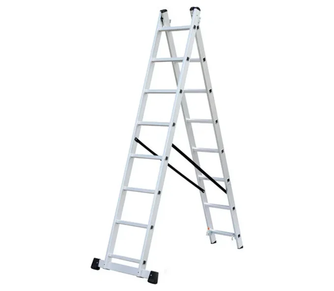 Двухсекционная лестница LIDER-TECH AC0208A 3.68m 150kg-1