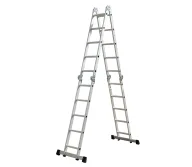 Лестница трансформер LIDER-TECH AM0220A 5.7m 150kg-1
