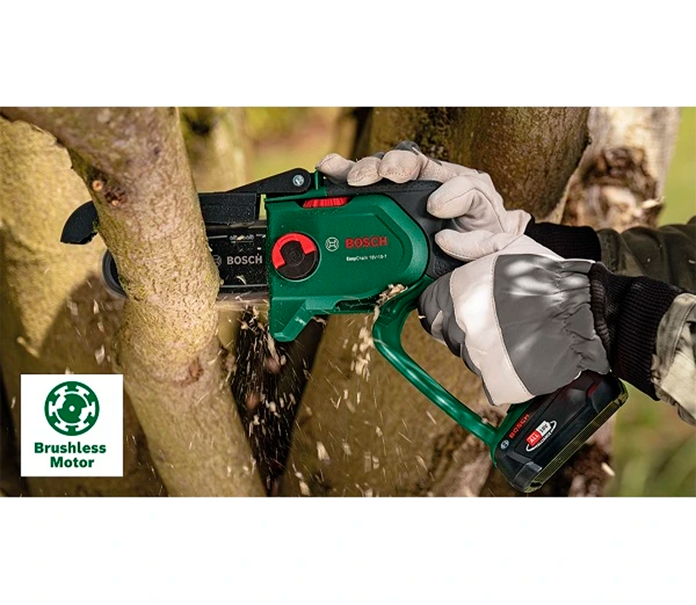 Цепная пила аккумуляторная BOSCH EasyChain 150мм 18В 2.5Ач photo 2