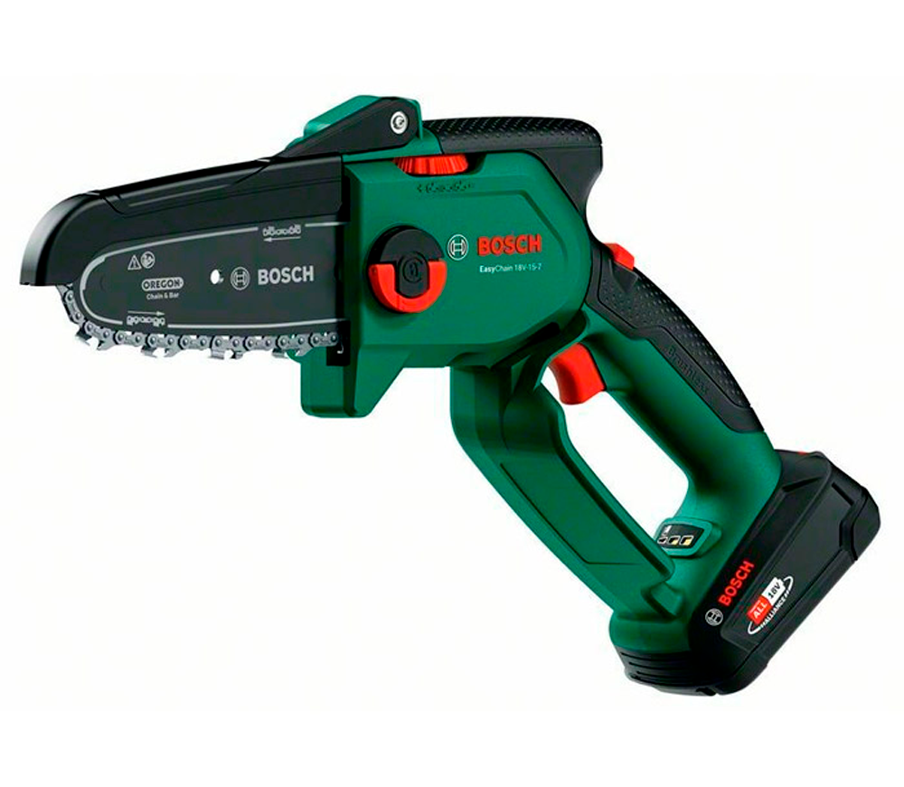 Цепная пила аккумуляторная BOSCH EasyChain 150мм 18В 2.5Ач photo