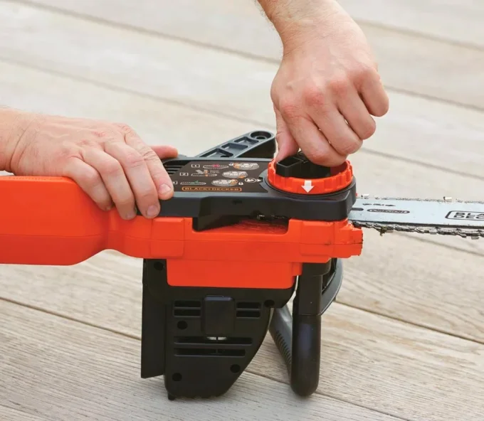 Fierăstrău cu lanț cu acumulator BLACK&DECKER 22219 250mm 18V 2Ah-8