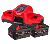 Набор зарядное устройство + аккумулятор MILWAUKEE M18 FORGENRG-602 320вт 18В 18A-1