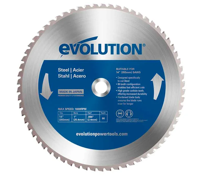 Disc pentru fierastrau electric EVOLUTION M355TCT-66CS 355mm 2.4mm-1