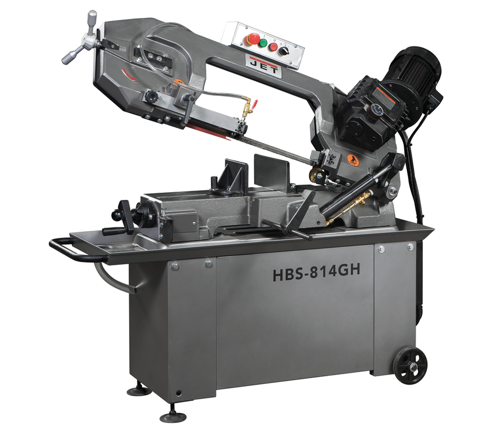 Fierăstrău cu bandă pe metal de masă JET HBS-814GH 1000w photo