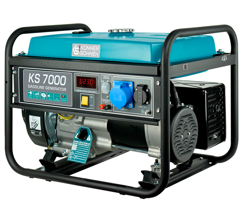 Generator electric Könner&Söhnen KS7000 5.5kw Benzină AVR photo 1