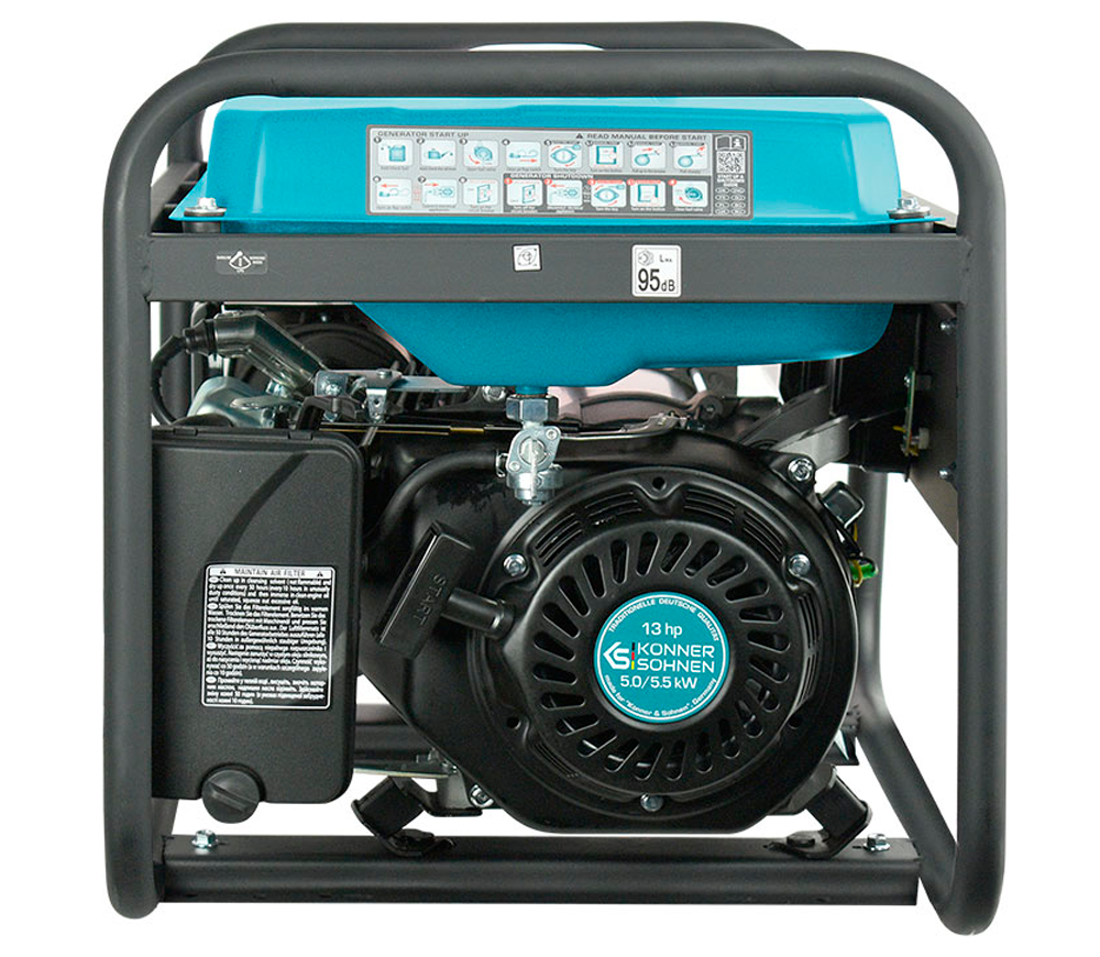 Generator electric Könner&Söhnen KS7000 5.5kw Benzină AVR photo 2