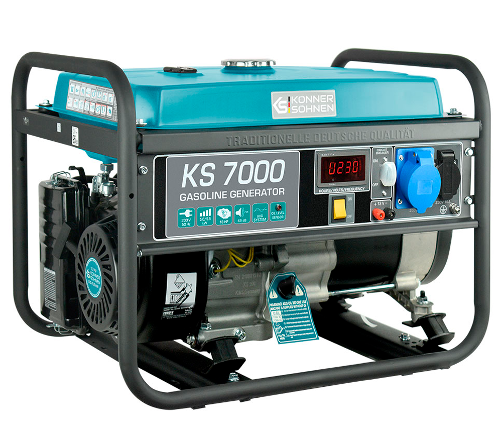 Generator electric Könner&Söhnen KS7000 5.5kw Benzină AVR photo