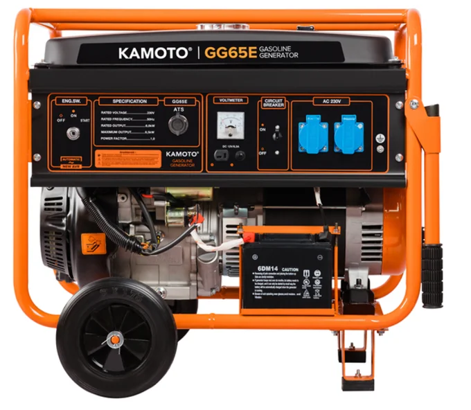 Generator electric KAMOTO GG 65E 6,5kw Benzină AVR-3