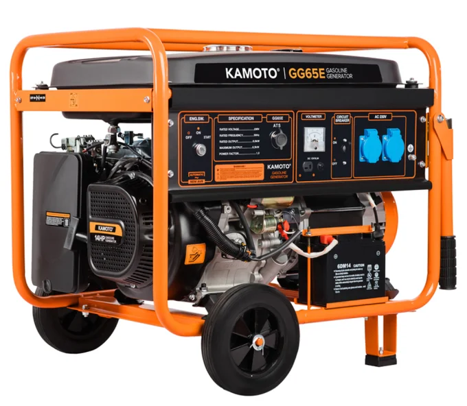 Generator electric KAMOTO GG 65E 6,5kw Benzină AVR-4