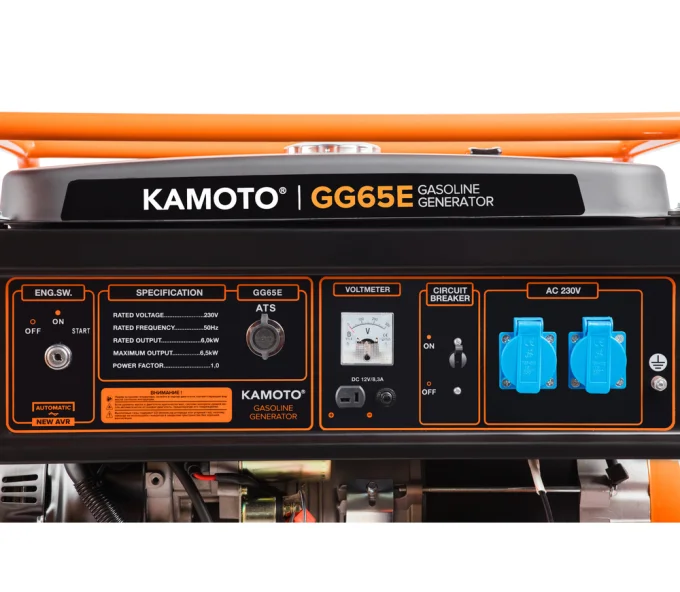 Generator electric KAMOTO GG 65E 6,5kw Benzină AVR-8