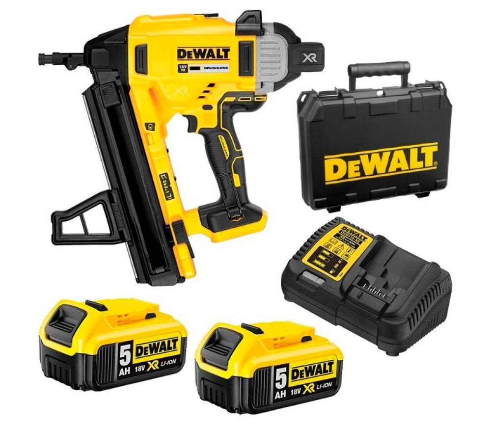 Нейлер аккумуляторный DEWALT DCN890P2 120уд/мин 18В 5Ач photo