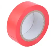 Bandă izolantă Tolsen 38025 PVC Roșu 9.15m 19mm-3