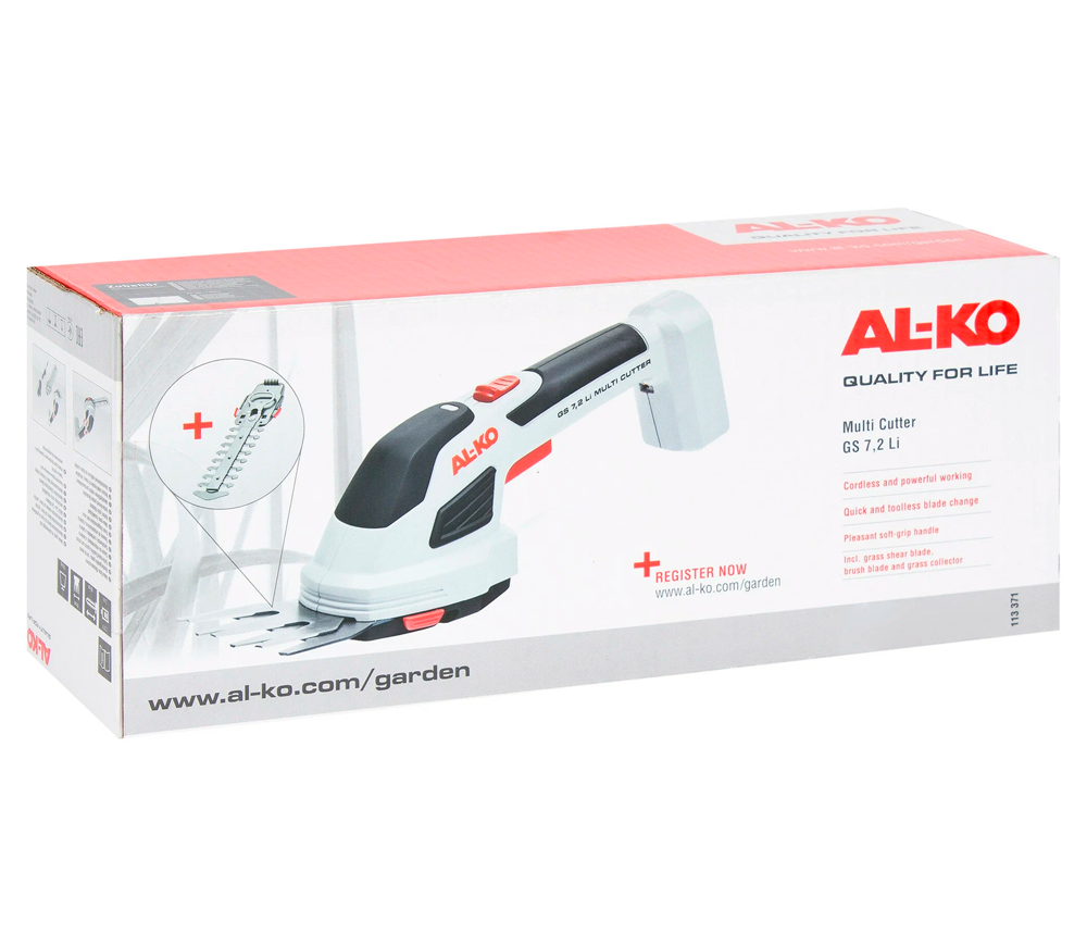 Trimmer gard viu cu acumulator AL-KO GS7.2Li MultiCutter 160mm 7.2V 2Ah photo 6