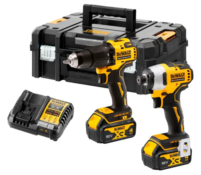 Set de instrumente cu acumulator DEWALT DCK2062M2T 18V 4Ah-1